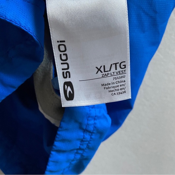 Sugoi cycling running reflective vest Sz L - Picture 9 of 10